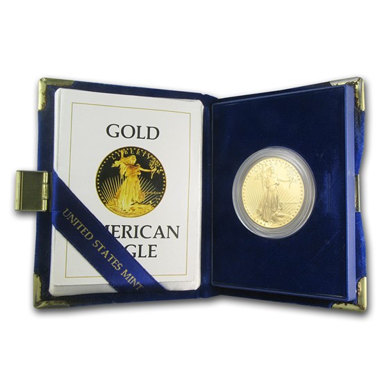 1986-W 1 oz Proof Gold American Eagle (w/Box & COA) 1986-W 1 oz Proof Gold American Eagle (w/Box & COA)